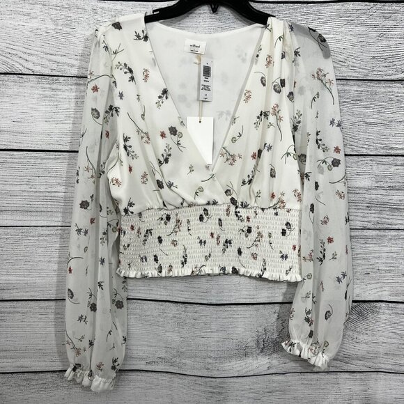 NWT Wilfred Genoa Spring Medley Blouse Size L - Picture 1 of 3